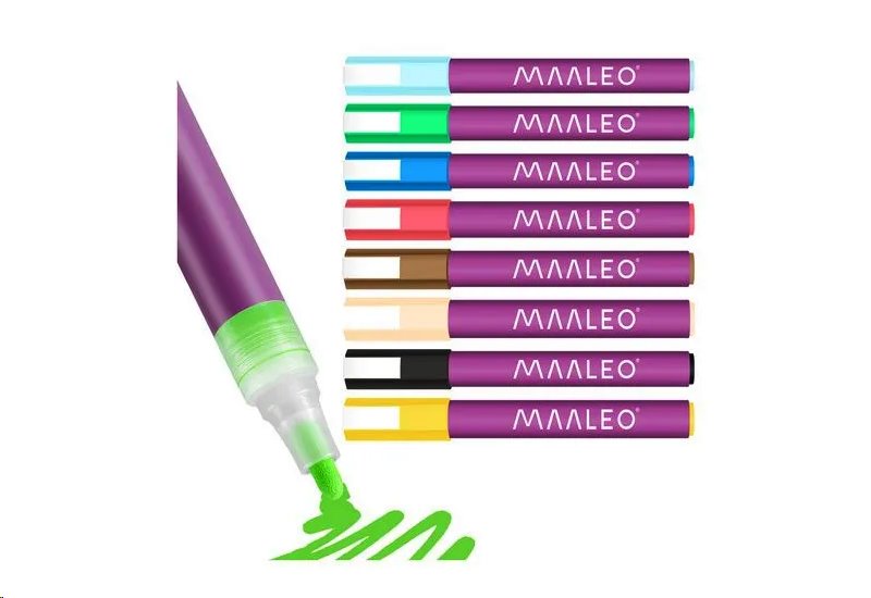 Akrylové fixy Maaleo 27052 Akrylové fixy Maaleo 27052