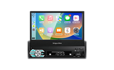 Autorádio Kruger&Matz KM2018  CarPlay / AndroidAuto / 7" výsuvný panel / 1 DIN