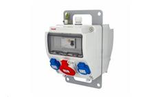 az64071 - ZSFZ40200000.1 /3957x2  Zás.skříň závěsná IP54 jištěná s chráničem 40/4/003-A