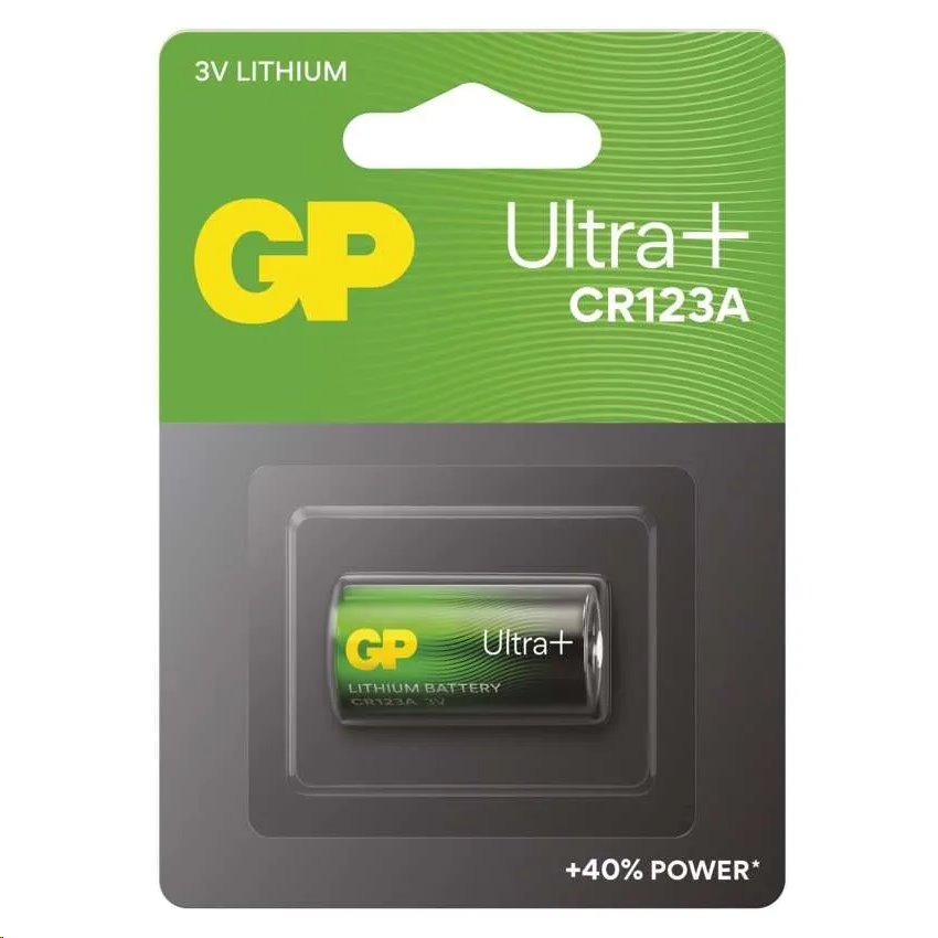Baterie GP Ultra Plus CR123A Baterie GP Ultra Plus CR123A
