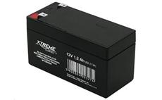 Baterie olověná  12V /  1,2Ah XTREME bezúdržbový gelový akumulátor
