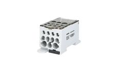 Blok pro rozdělení fází BED250A, 1pól., Al/Cu, 250A, 1000V AC/ DC, šedý, na DIN/ panel