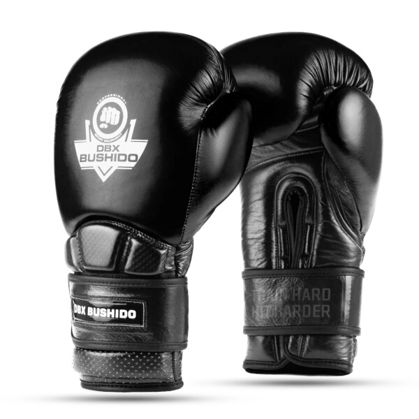 Boxerské rukavice DBX BUSHIDO Warrior BLACK 12 oz Boxerské rukavice DBX BUSHIDO Warrior BLACK 12 oz