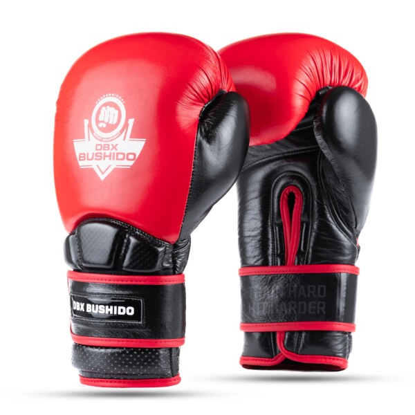 Boxerské rukavice DBX BUSHIDO Warrior RED 12 oz Boxerské rukavice DBX BUSHIDO Warrior RED 12 oz