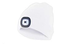 Čepice s čelovkou, univerzální velikost, bílá, VELAMP CAP09
