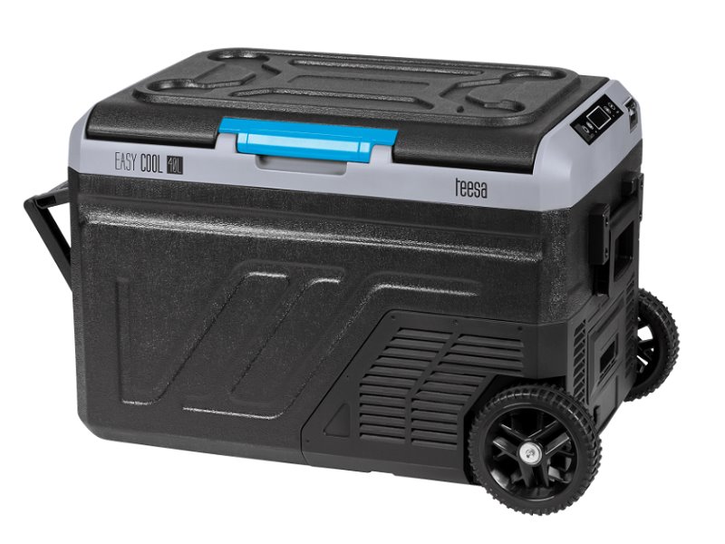 Chladící box TEESA TSA6004 40l, 12V/24V/230V/baterie, kola, kompresor, mražení, Bluetooth Chladící box TEESA TSA6004 40l, 12V/24V/230V/baterie, kola, kompresor, mražení, Bluetooth