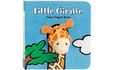 Chronicle Books Maňásková knížka Malá žirafa 
