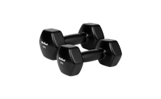 Činky REBEL ACTIVE 2340-6 vinylové HEX 2x6kg