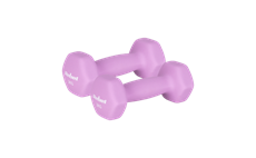 Činky REBEL ACTIVE RBA-2330-2 litinové neoprenové HEX 2x2kg