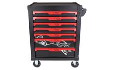 Dílenský vozík na nářadí MECHANIC TROLLEY KEVIN, 7 šuplíků SIXTOL