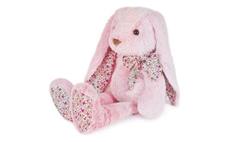Doudou Histoire d´Ours Plyšový kamarád růžový králíček 50 cm 