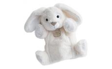 Doudou Histoire d´Ours Plyšový maňásek bílý králíček 25 cm 