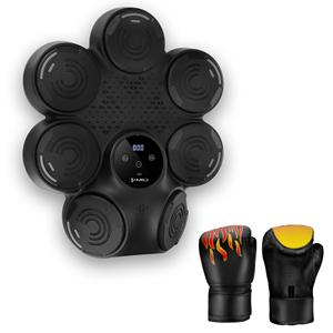 Elektronický boxerský terč HMS TB30 s LED, Bluetooth a rukavicemi (Music Boxing Machine) Elektronický boxerský terč HMS TB30 s LED, Bluetooth a rukavicemi (Music Boxing Machine)