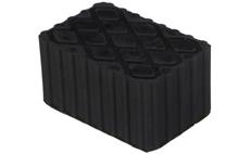 Gumová podložka pro zvedák automobilů JACK PAD 18, 120x80x60 mm SIXTOL