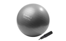 Gymnastický míč HMS YB02N 75 cm šedo-stříbrný