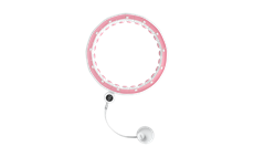 Hula hoop REBEL ACTIVE RBA-3067-PK se závažím a počítadlem