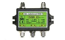 Ivo DVBR-03 aktivní rozbočovač 4x výstup"F" 5dB zisk