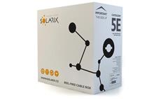 Kabel UTP CAT5E Solarix SXKD-5E-UTP-PE venkovní 305m