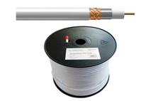 Koaxiální kabel Zircon CCS 125 AL / 100 m / 6.8mm