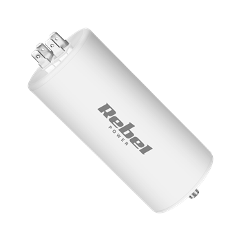 Kondenzátor rozběhový motorový 100uF 450V REBEL URZ3142 Kondenzátor rozběhový motorový 100uF 450V REBEL URZ3142