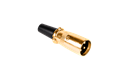Konektor mikrofonní XLR 3-pin GOLD samec