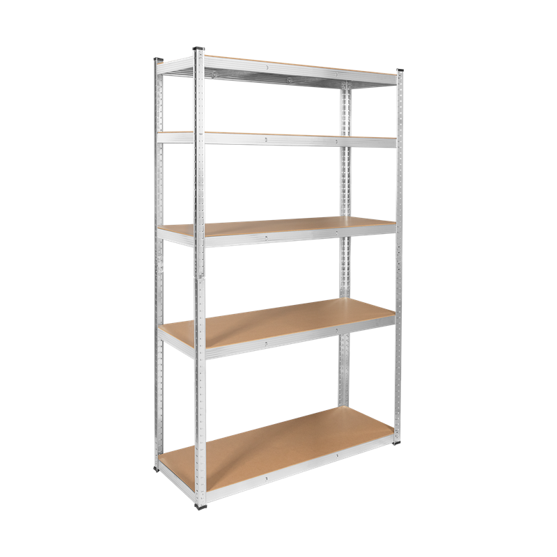 Kovový úložný regál Atos RB-1253 205x120x45cm, 175/875kg, stříbrný Kovový úložný regál Atos RB-1253 205x120x45cm, 175/875kg, stříbrný