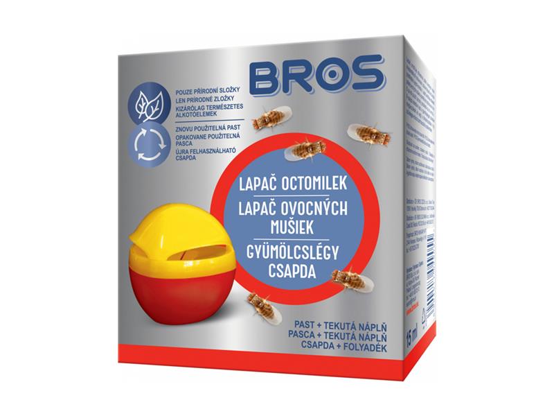 Lapač octomilek BROS 15ml Lapač octomilek BROS 15ml