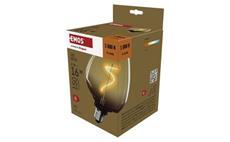 LED žárovka DECO S123 / E27 / 4 W (16 W) / 150 lm / flame