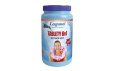 Multifunkční tablety pro chlorovou dezinfekci bazénové vody LAGUNA 6v1 Mini 1kg