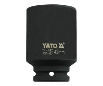 Nástavec 3/4" rázový šestihranný hluboký 42 mm CrMo Nástavec 3/4" rázový šestihranný hluboký 42 mm CrMo