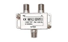 Odbočovač FAC1-20  1xF - 2xF, 5-1000 MHz,  20dB