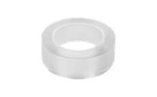 Páska lepící REBEL NAR0490-2 Oboustranná nano průhledná 1 mm x 25 mm x 2 m 