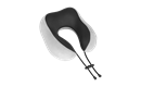 Pěnový cestovní polštář MEMORY, REBEL ACTIVE RBA-5003-GR