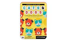 Petit Collage Magnetická hra Kočky a psi 