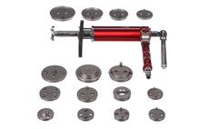 Pneumatický stlačovák brzdových pístů MECHANIC BRAKE SET PNEU 16, sada 16ks SIXTOL