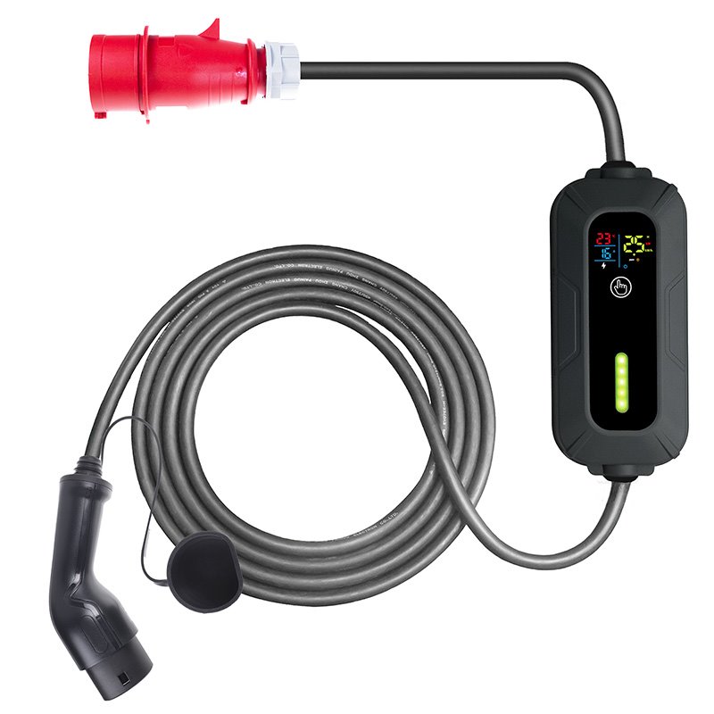 Přenosná nabíječka SECTRON LITE 5m /16A, 400V, CEE 5pin - Type 2/ Přenosná nabíječka SECTRON LITE 5m /16A, 400V, CEE 5pin - Type 2/