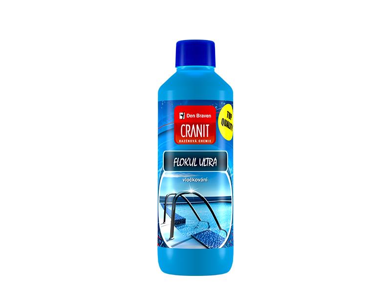 Přípravek k projasnění bazénové vody CRANIT Flokul Ultra 0,5l Přípravek k projasnění bazénové vody CRANIT Flokul Ultra 0,5l