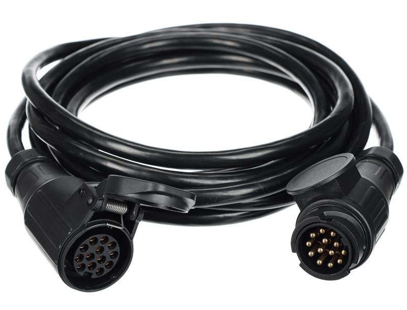 Prodlužovací 13pin kabel - závěsná zásuvka+zástrčka TRAILER CABLE 8, 12V, 5m SIXTOL Prodlužovací 13pin kabel - závěsná zásuvka+zástrčka TRAILER CABLE 8, 12V, 5m SIXTOL