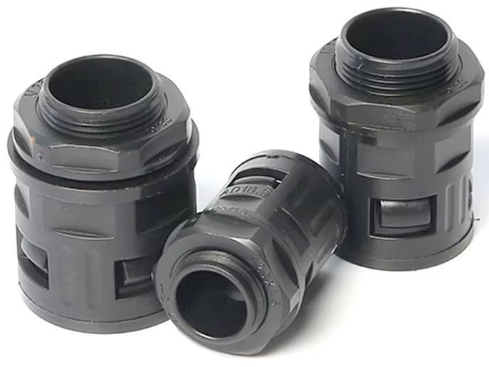 Průchodka M20 s koncovkou pro husí krk 21,2mm (AD21.2) Průchodka M20 s koncovkou pro husí krk 21,2mm (AD21.2)