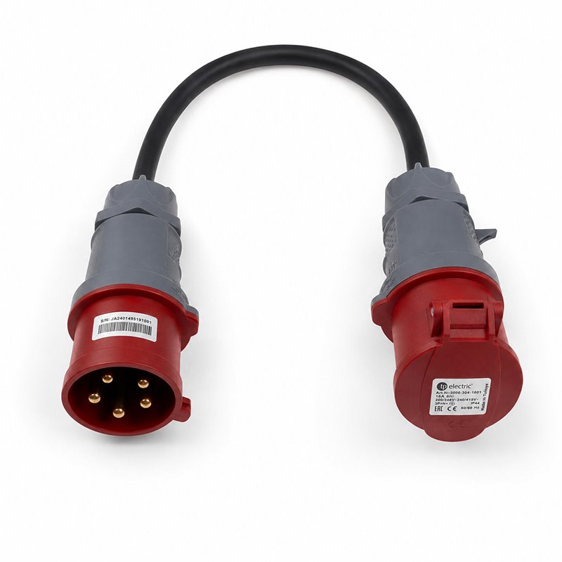 Redukce SECTRON CEE 5pin 16A - CEE 5pin 32A 400V 0,4m Redukce SECTRON CEE 5pin 16A - CEE 5pin 32A 400V 0,4m