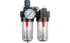 Regulátor tlaku vzduchu 1/2", 0-1MPa, s filtrem a přimazáváním