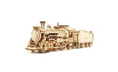 RoboTime dřevěné 3D puzzle Parní lokomotiva 