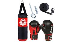 Sada pro trénink boxu DBX BUSHIDO DBX Kids60.3 červená