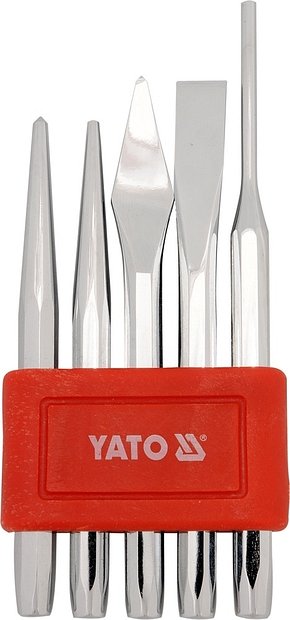 Sada sekáčů a vyrážečů 5 ks Sada sekáčů a vyrážečů 5 ks