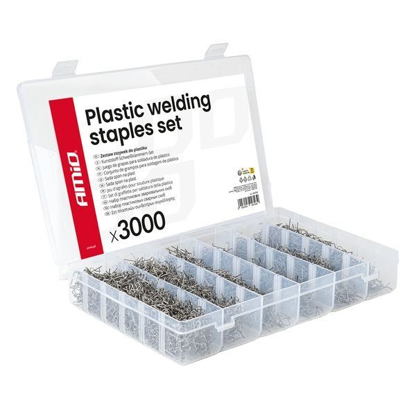 Sada sponek pro svářečky plastů 3000ks Sada sponek pro svářečky plastů 3000ks