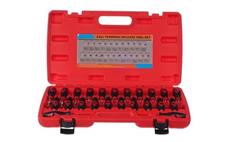 Sada vypichováků pinů a konektorů MECHANIC TERMINAL PIN SET 1, 23 ks SIXTOL
