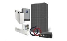 Solární sestava ostrovní TRINA 1820Wp, LiFePO4 VTAC 51,2V 100Ah, měnič 48V/230VAC 5500W
