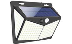 Solární svítidlo LED s PIR čidlem nástěnné