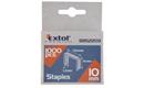 Spony, balení 1000ks, 6mm, 10,6x0,52x1,2mm EXTOL-PREMIUM