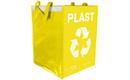 Taška na tříděný odpad SORT EASY PLASTIC, 30x30x40cm, 36l SIXTOL